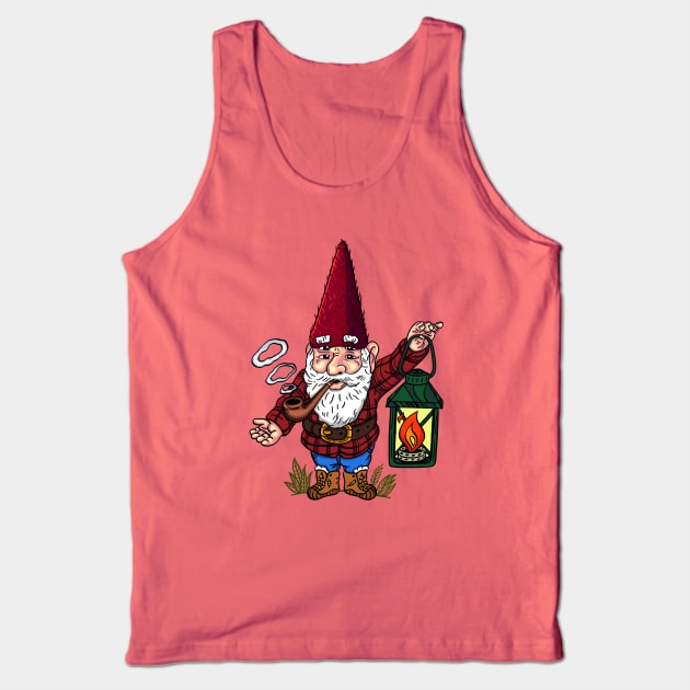 Hip Gnome Tank Top by Moe Tees